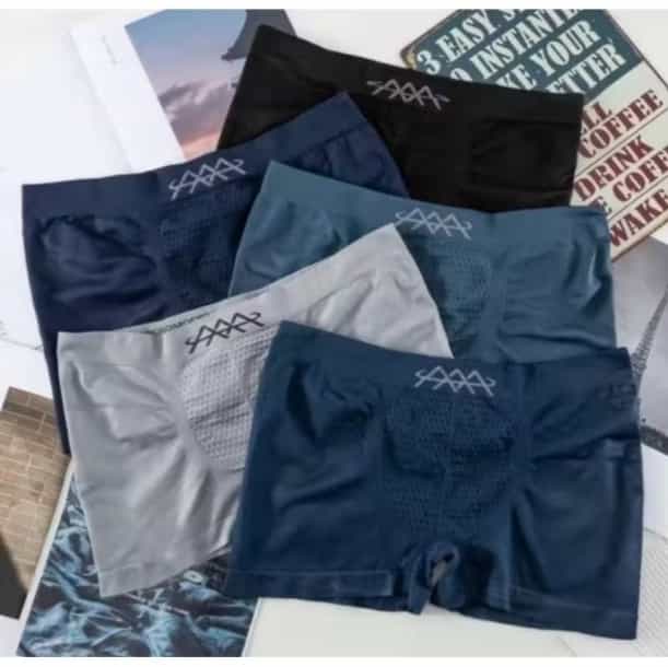 77rb_boxer pria rajut (free size melar sampai XXL)